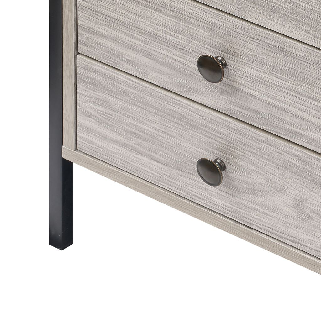 Alva 3 Drawer Bedside Table