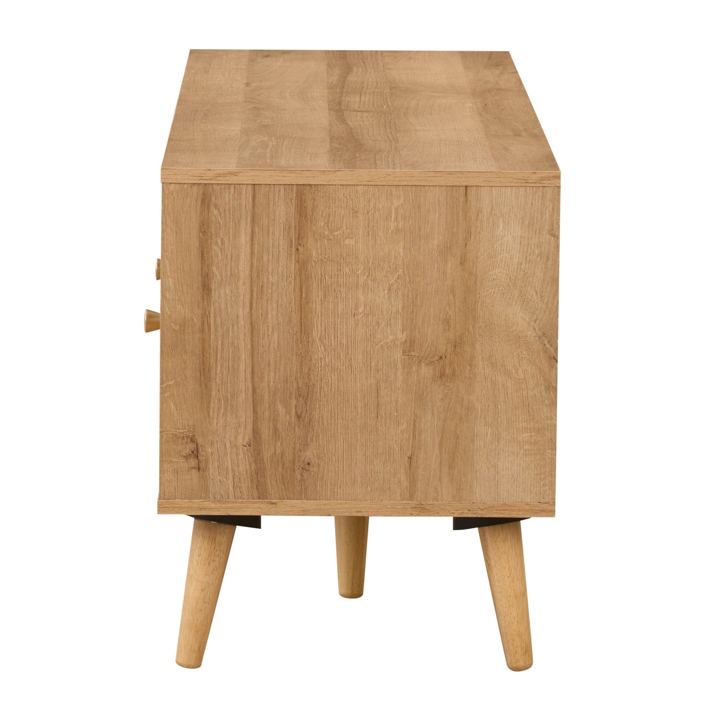 Manila Rattan 3 Drawer TV Unit