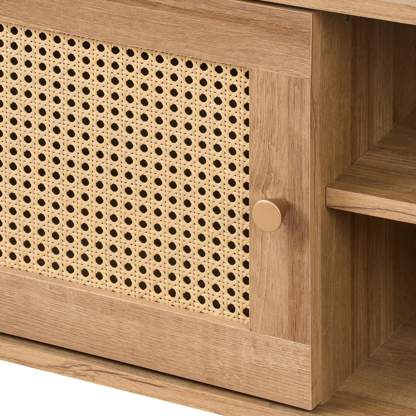 Manila Rattan 1 Door TV Unit