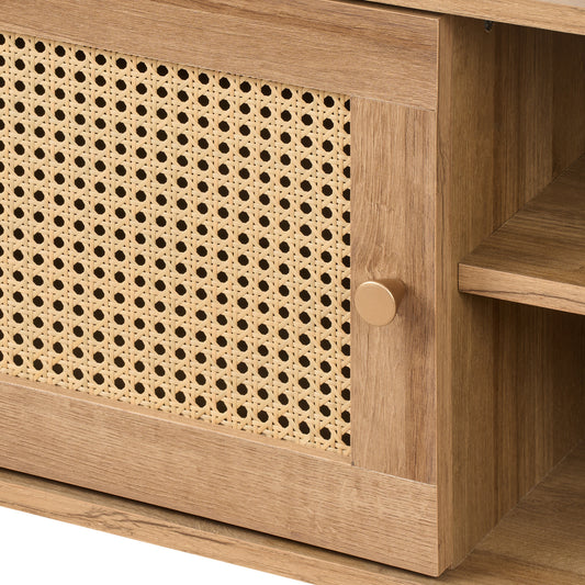 Manila Rattan 1 Door TV Unit