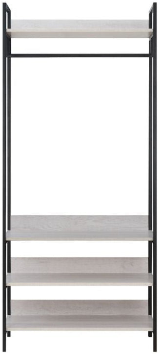 Alva Open Wardrobe with 4 Shelves