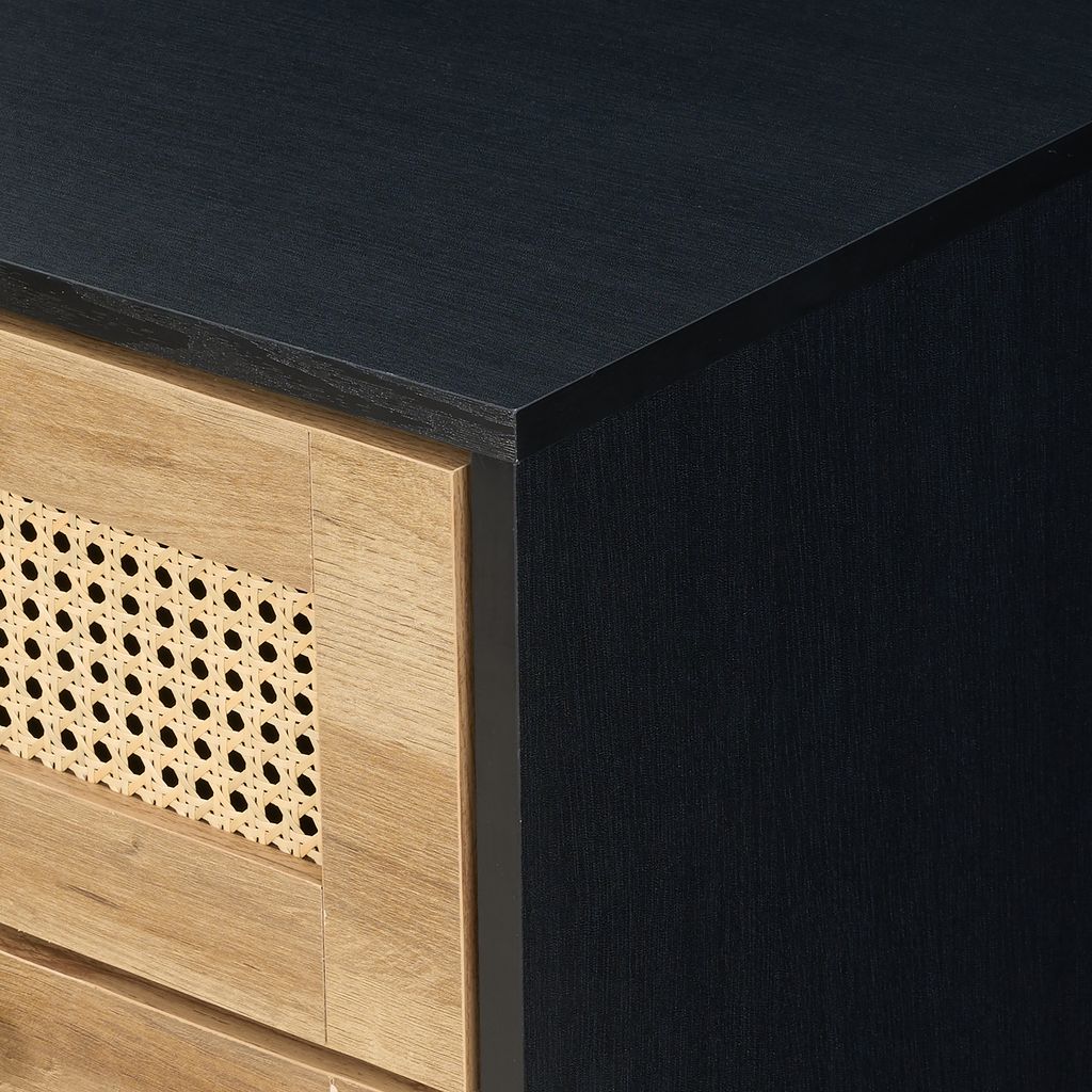 Manila Rattan 3+2 Drawer Chest