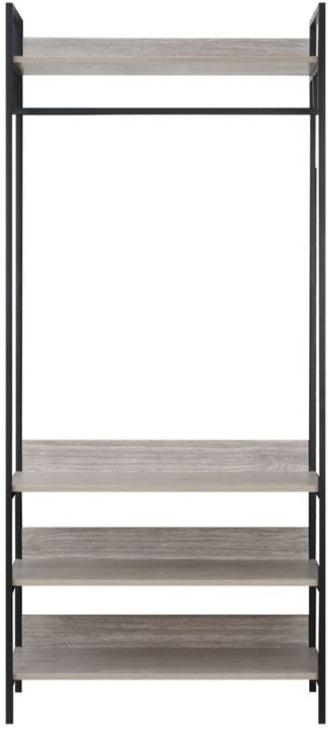 Alva Open Wardrobe with 4 Shelves