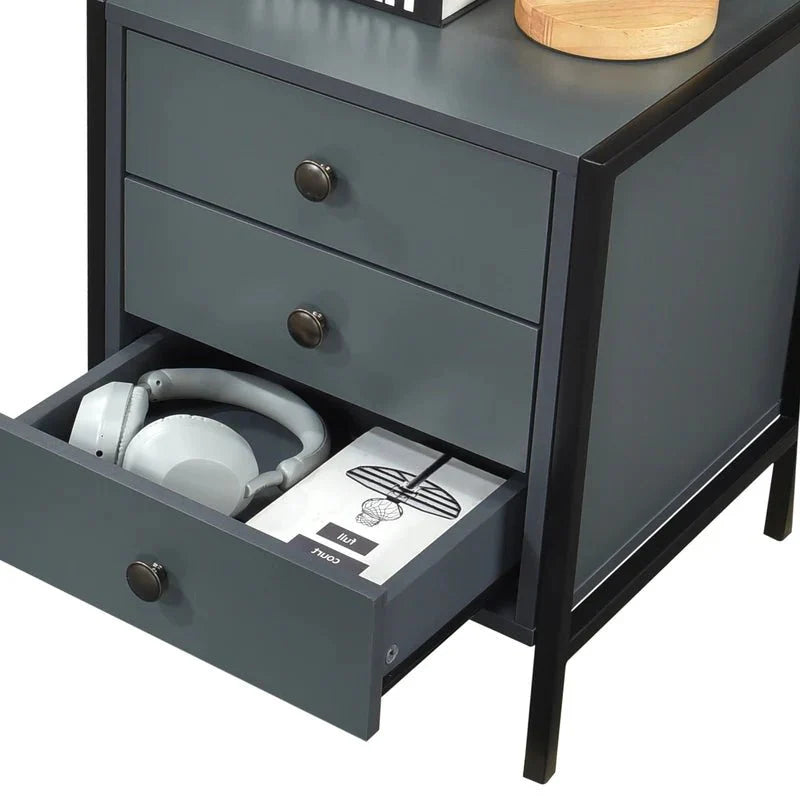 Alva Open Wardrobe 3 Piece Bedroom Set - Swish Furniture