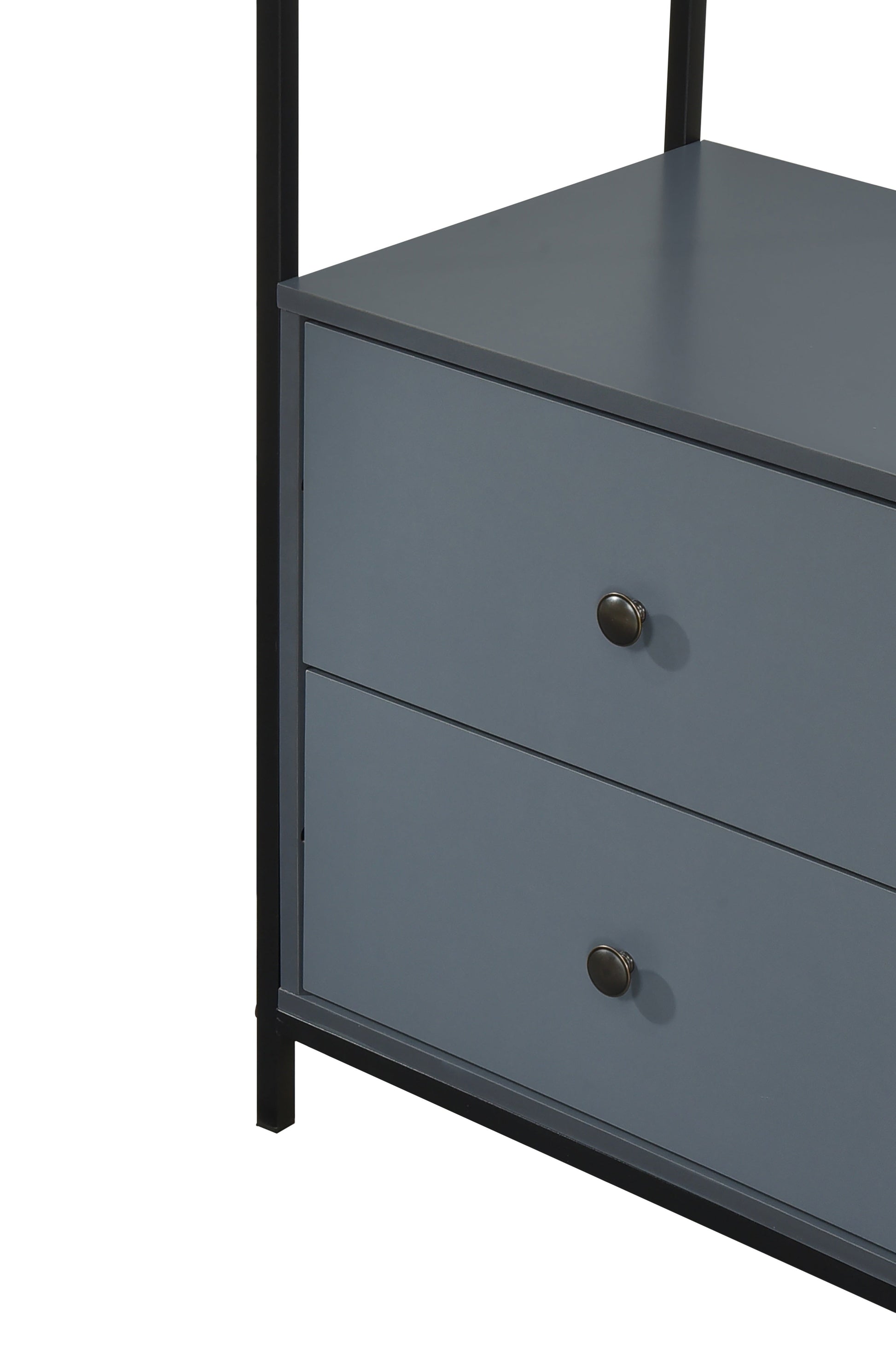 Alva Open Wardrobes with Drawers & Shelves - Swish Furniture