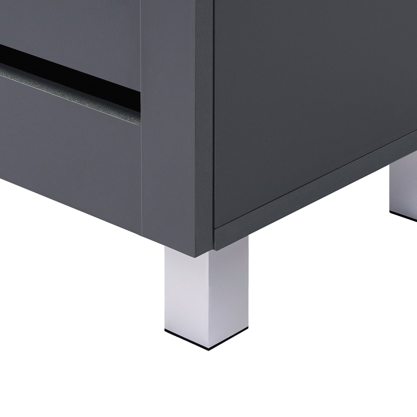 Euston Modern 2 Door Shoe Storage Cabinet - Swish Furniture