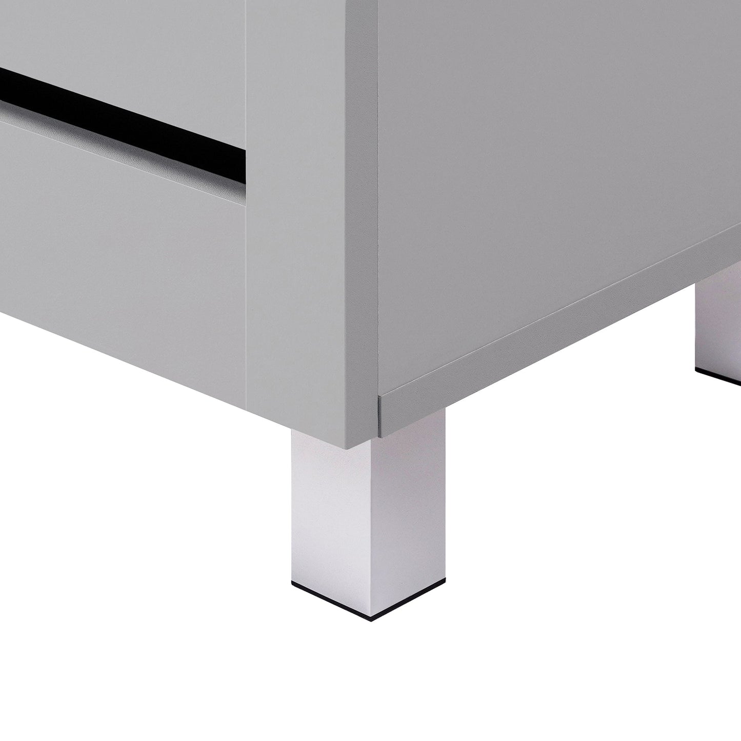 Euston Modern 2 Door Shoe Storage Cabinet - Swish Furniture