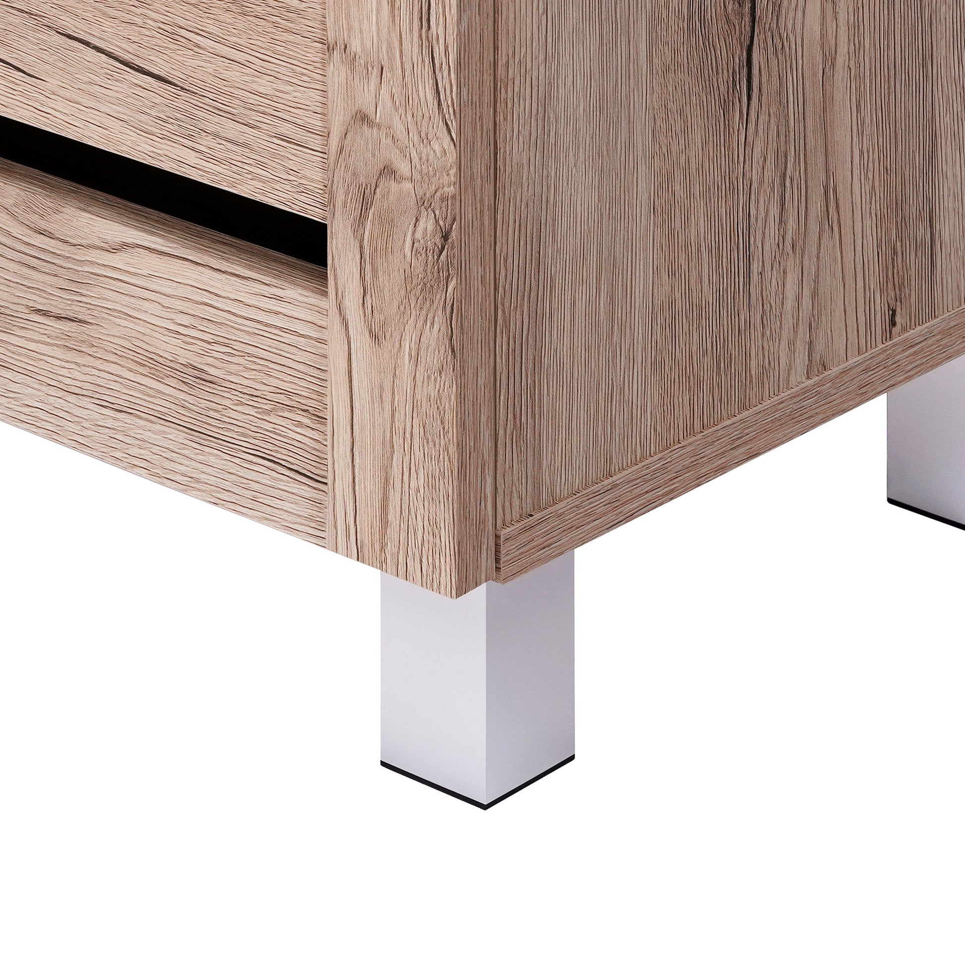 Euston Modern 2 Door Shoe Storage Cabinet - Swish Furniture