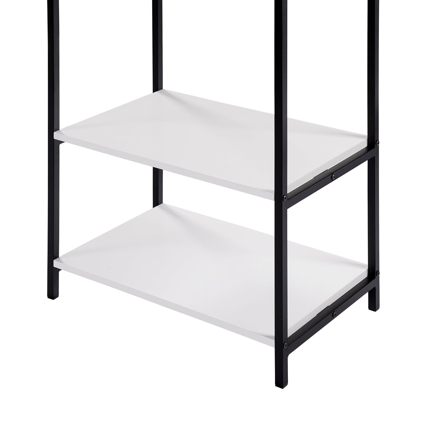 Scala Open Wardrobe with 2 Shelves - Swish Furniture