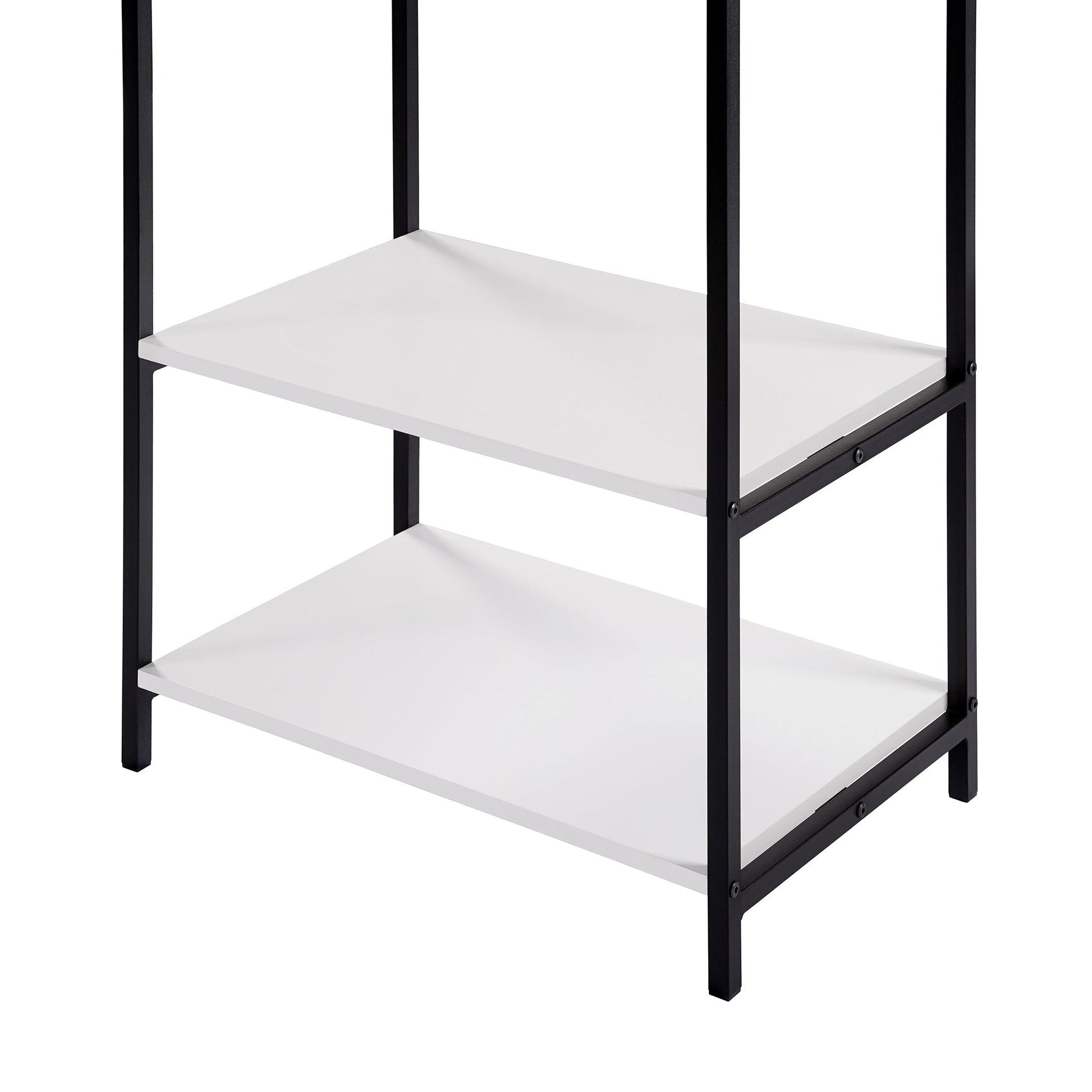 Scala Open Wardrobe with 2 Shelves - Swish Furniture