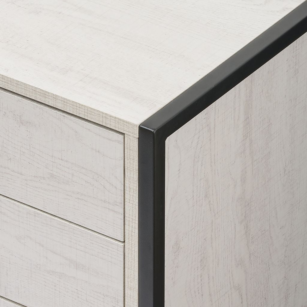 Alva 3 Drawer Bedside Table