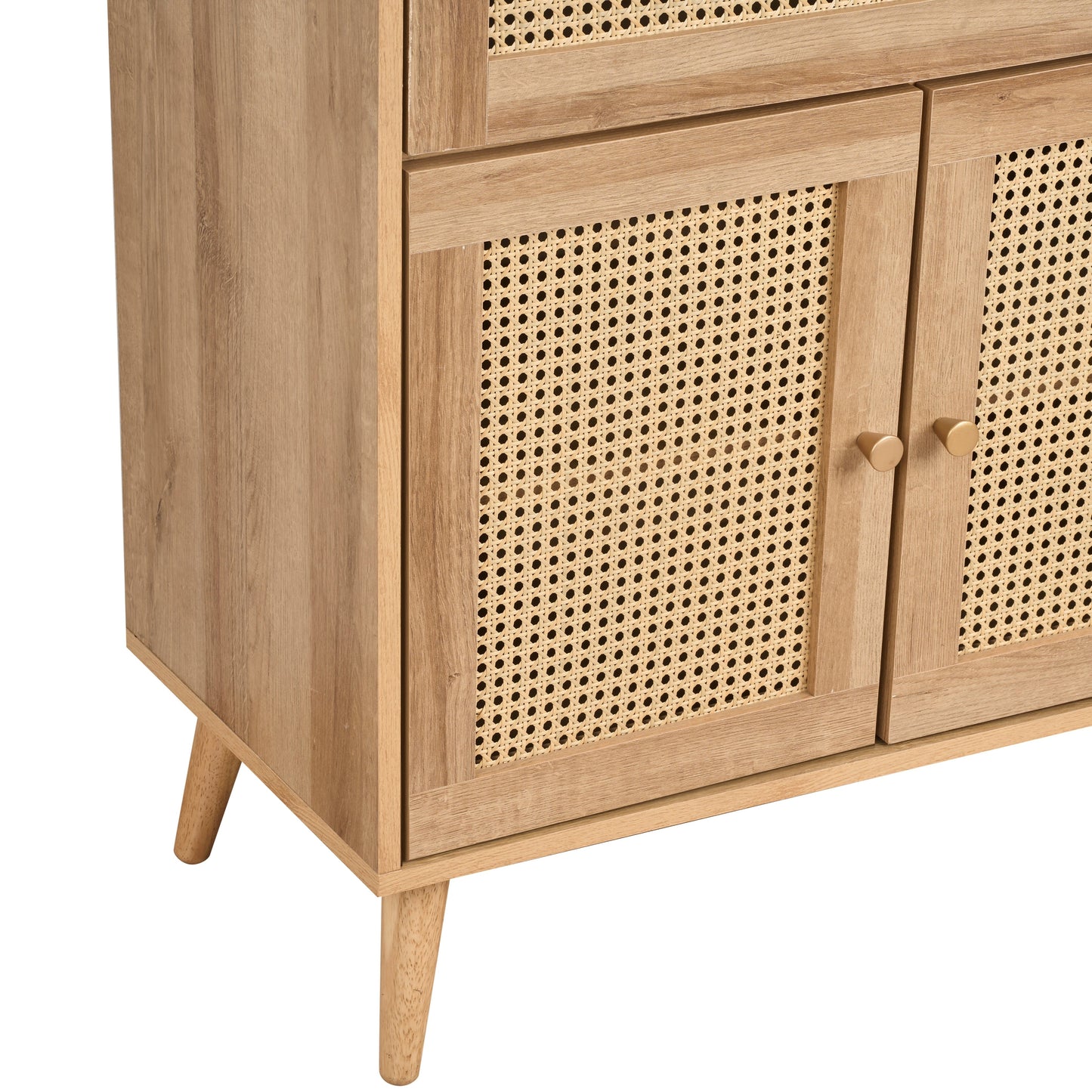 Manila Rattan 2 Drawer 3 Door Sideboard