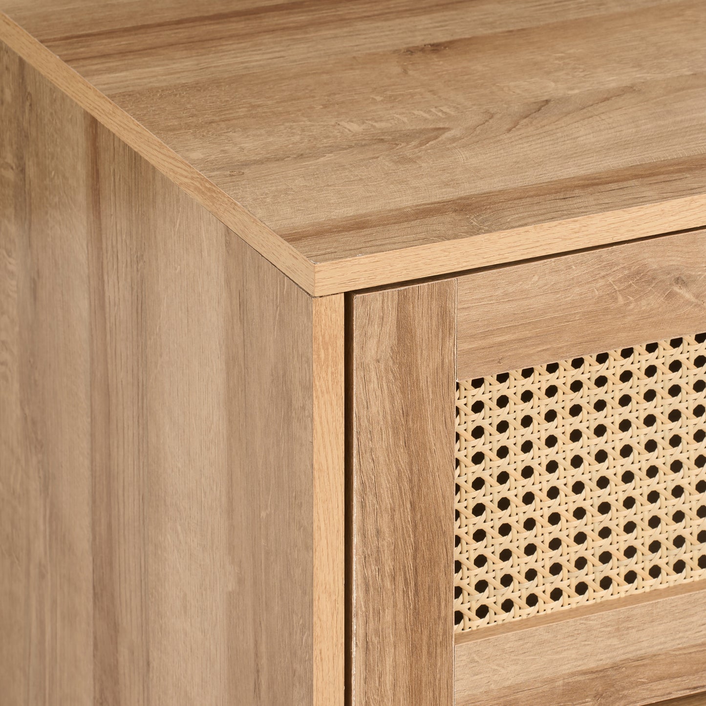 Manila Rattan 2 Drawer 3 Door Sideboard