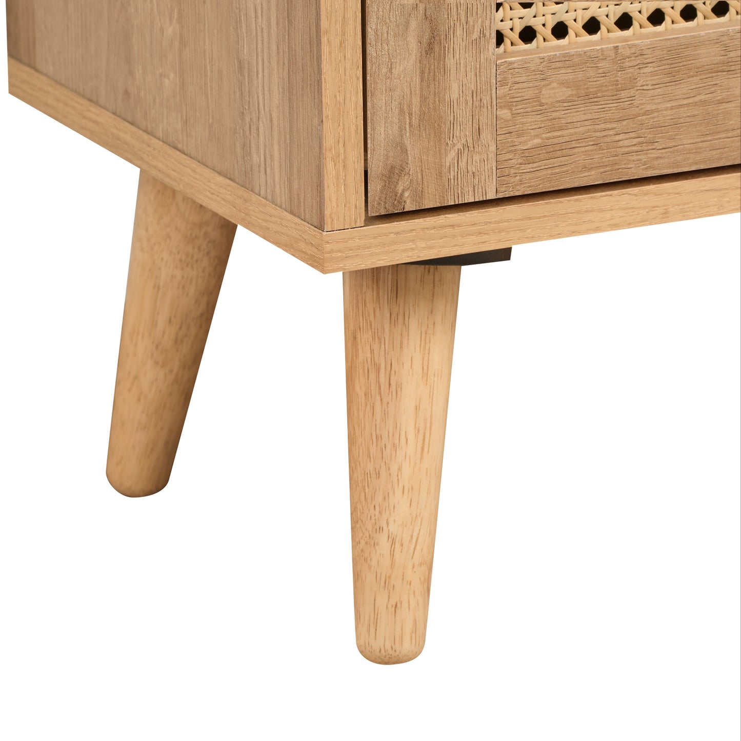 Manila Rattan Compact 1 Door 3 Drawer Sideboard