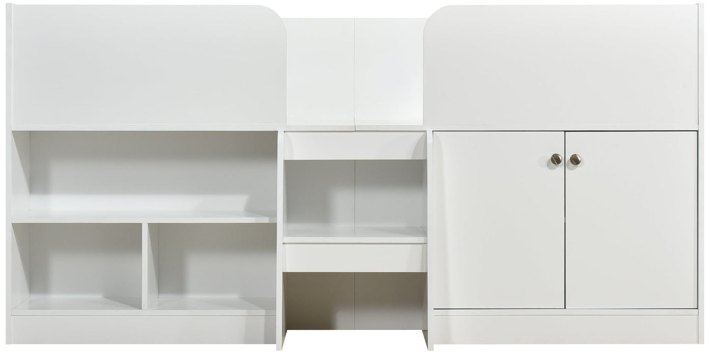 Nova Low Sleeper Bed with Built-In Storage